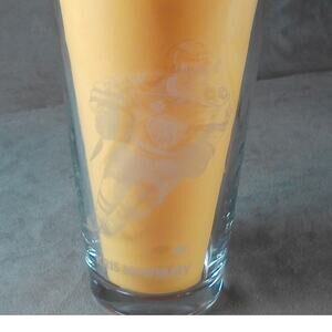 Kris Newbury Hershey Bears AHL Labatt Blue Beer Pint Glass